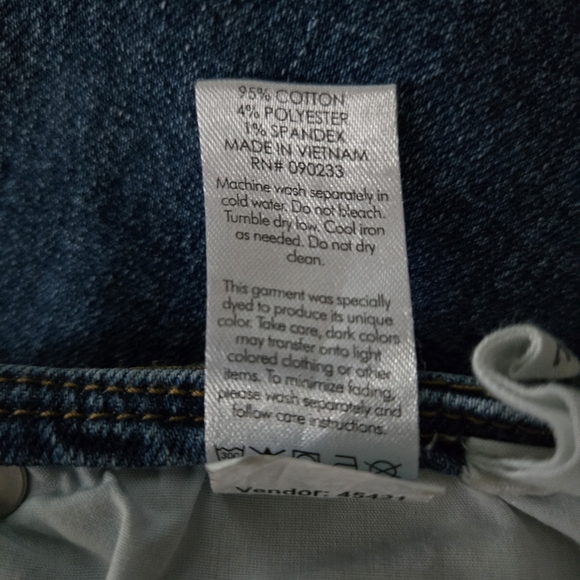 PacSun Women's Classic Blue Boot Cut Low Rise Jeans Size 25 - Picture 4 of 4